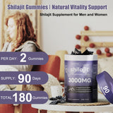 Fristfei Shilajit Gummies on a wooden table