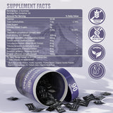 Fristfei Shilajit Gummies side view showing individual gummy packs