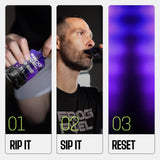 Frog Fuel Reset Liquid Sleep Supplement Shot, Chamomile Honey, opened