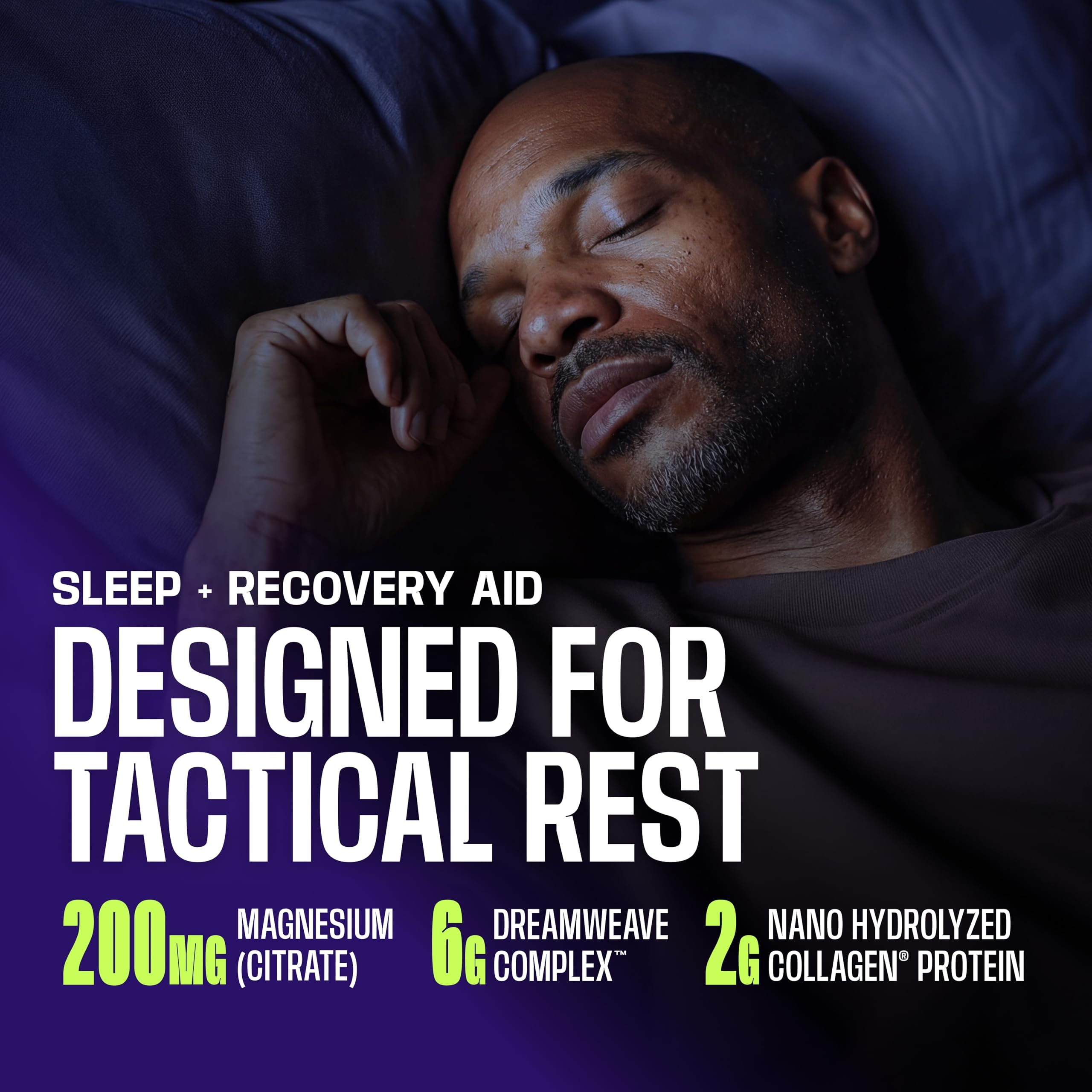 Frog Fuel Reset Liquid Sleep Supplement Shot, Chamomile Honey, side view