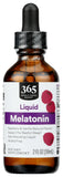 Front view of 365 by Whole Foods Market Liquid Melatonin 2 fl oz bottle