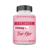 Front view of American Standard Supplements Magnesium Glycinate 250mg bottle
