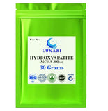 Front view of Generic Microcrystalline Hydroxyapatite Powder 32g pouch