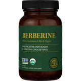 Front view of Global Healing Center Berberine 1200mg capsules bottle