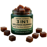 Front view of ORANIC EXTRACT Shilajit Supplement 132g packaging