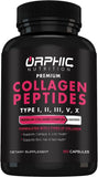 Front view of ORPHIC NUTRITION Collagen Capsules bottle