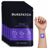 Front view of Pure Patch Sleep Patches packaging, 30 patches