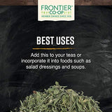 Frontier Co-op Organic Alfalfa Leaf 454g with measuring spoon