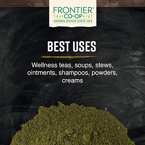 Frontier Co-op Organic Stinging Nettle Leaf 454g with DIY skincare products