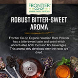 Frontier Co-op Valerian Root Powder packaging side view