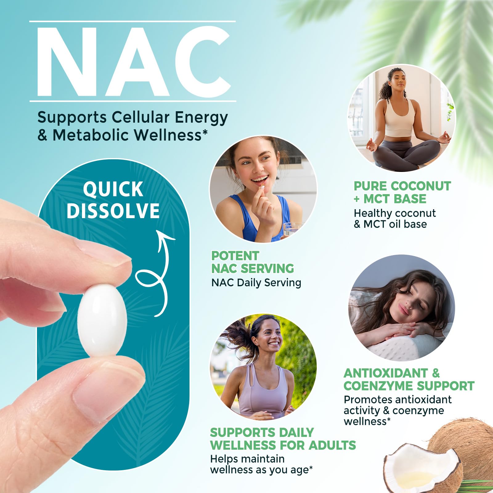 Frovetani NAC & NAD+ Softgels packaging side view