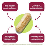 Fructaid Multi-Enzyme Capsules on a kitchen counter