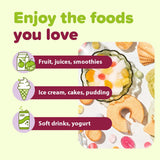 Fructaid Multi-Enzyme Capsules on a kitchen counter