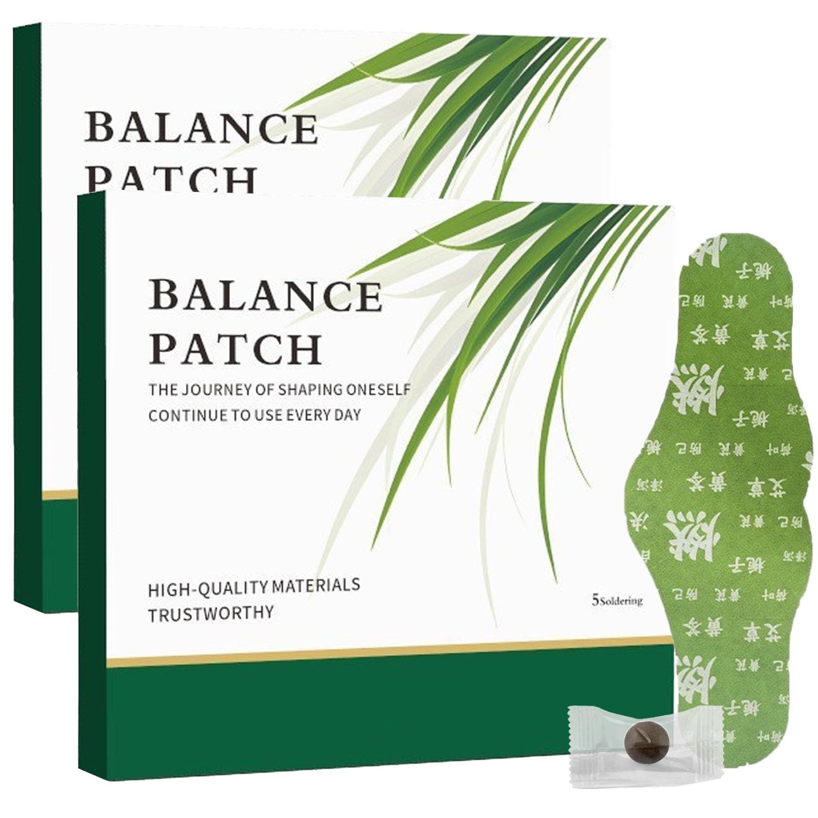 FTKV Herbal Turmeric Patch front view with packaging