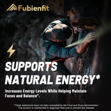 Fubienfit Shilajit Capsules with a measuring spoon