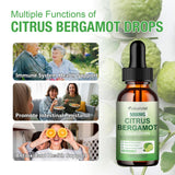 Fudualvdel Citrus Bergamot Liquid Drops packaging side view
