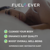 Fuel 4 Ever Sleep Berry Powder nutritional information on back