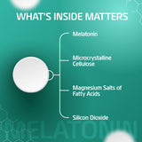 Fuelup Melatonin 5 mg tablets with measuring spoon