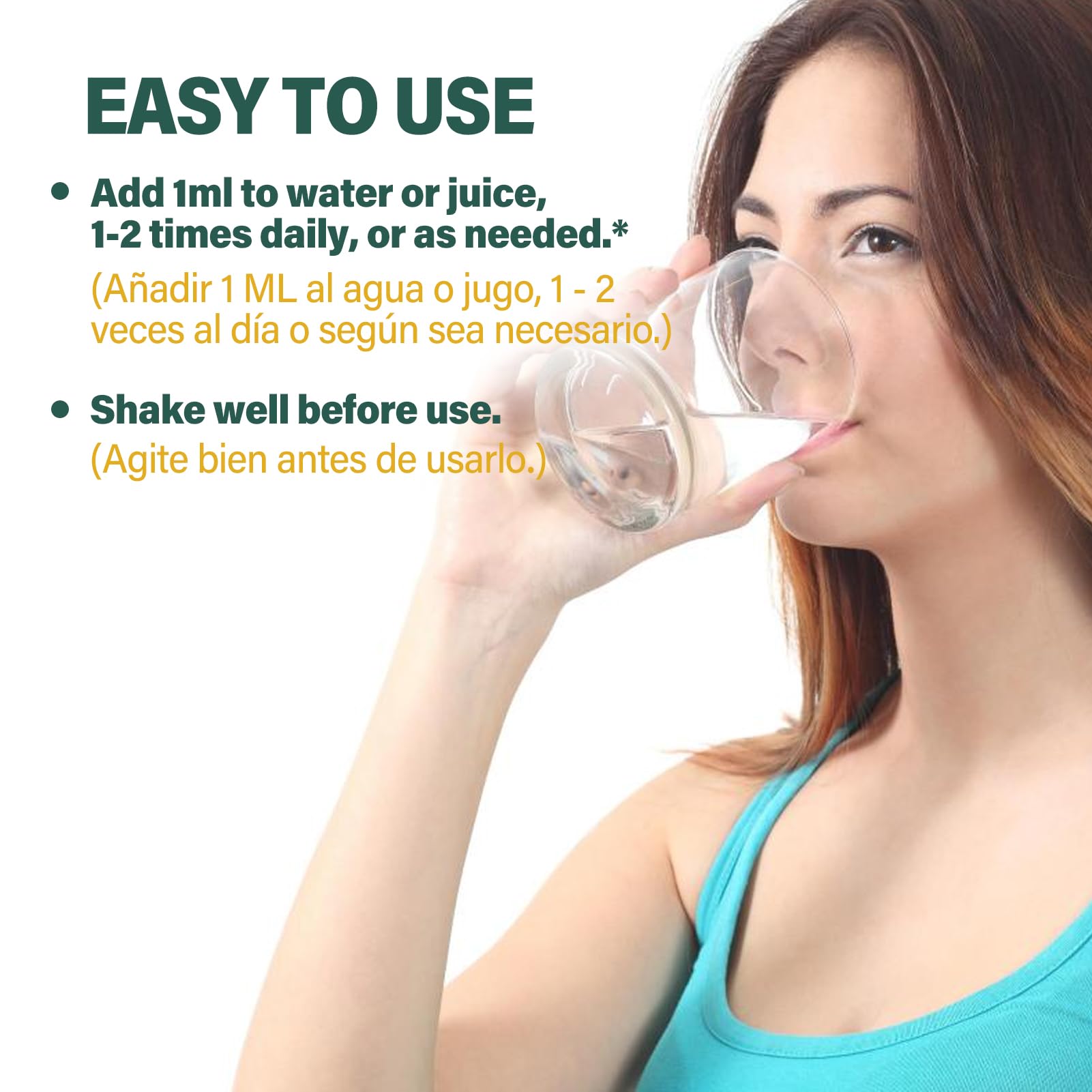 Fuenvegtal daily wellness & Herbal Drop with measuring dropper