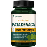 Fuenvegtal Pata de Vaca herbal supplement capsule bottle front view