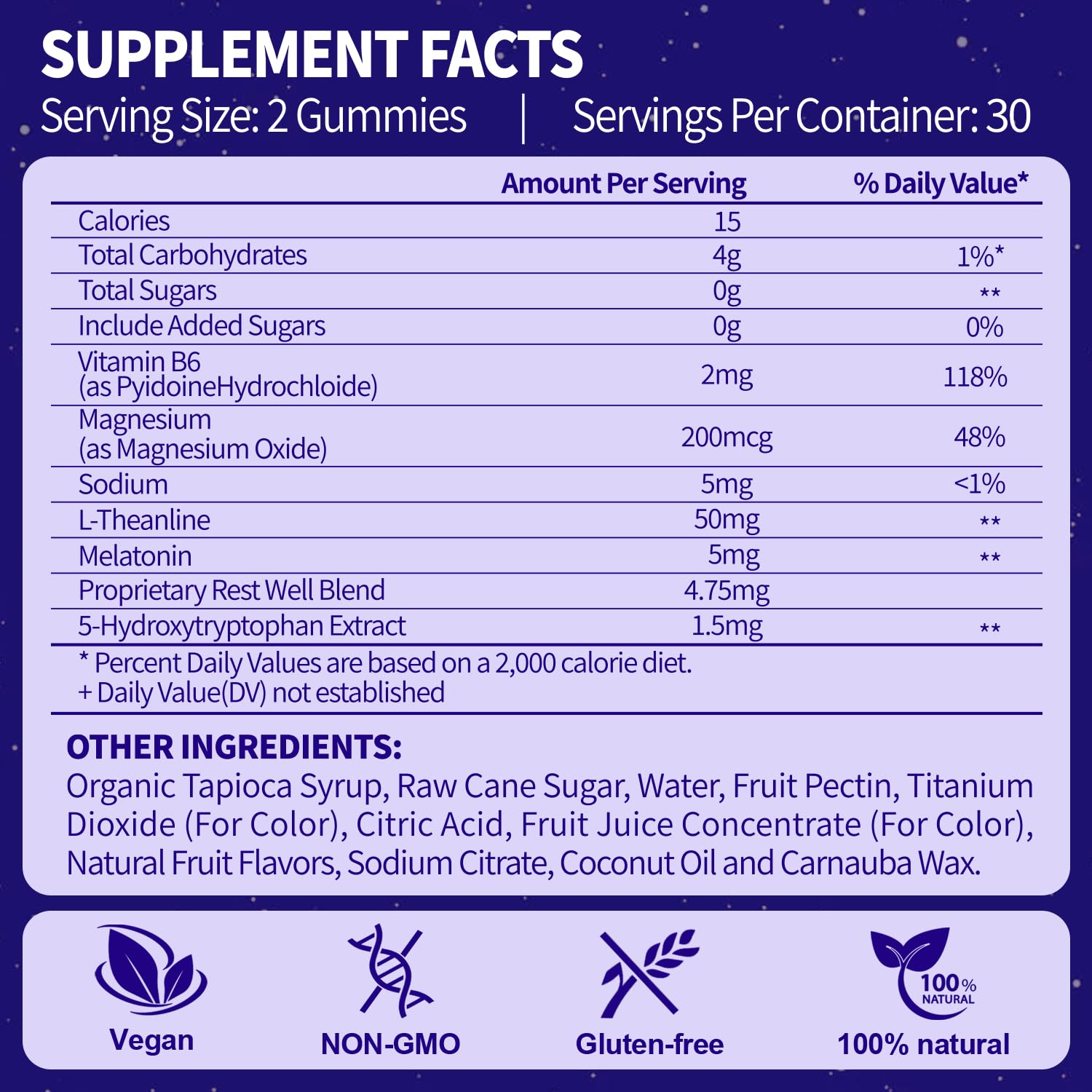 FUJI ORCHARD Melatonin Gummies 5mg side view of bottle