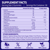 FUJI ORCHARD Melatonin Gummies 5mg side view of bottle
