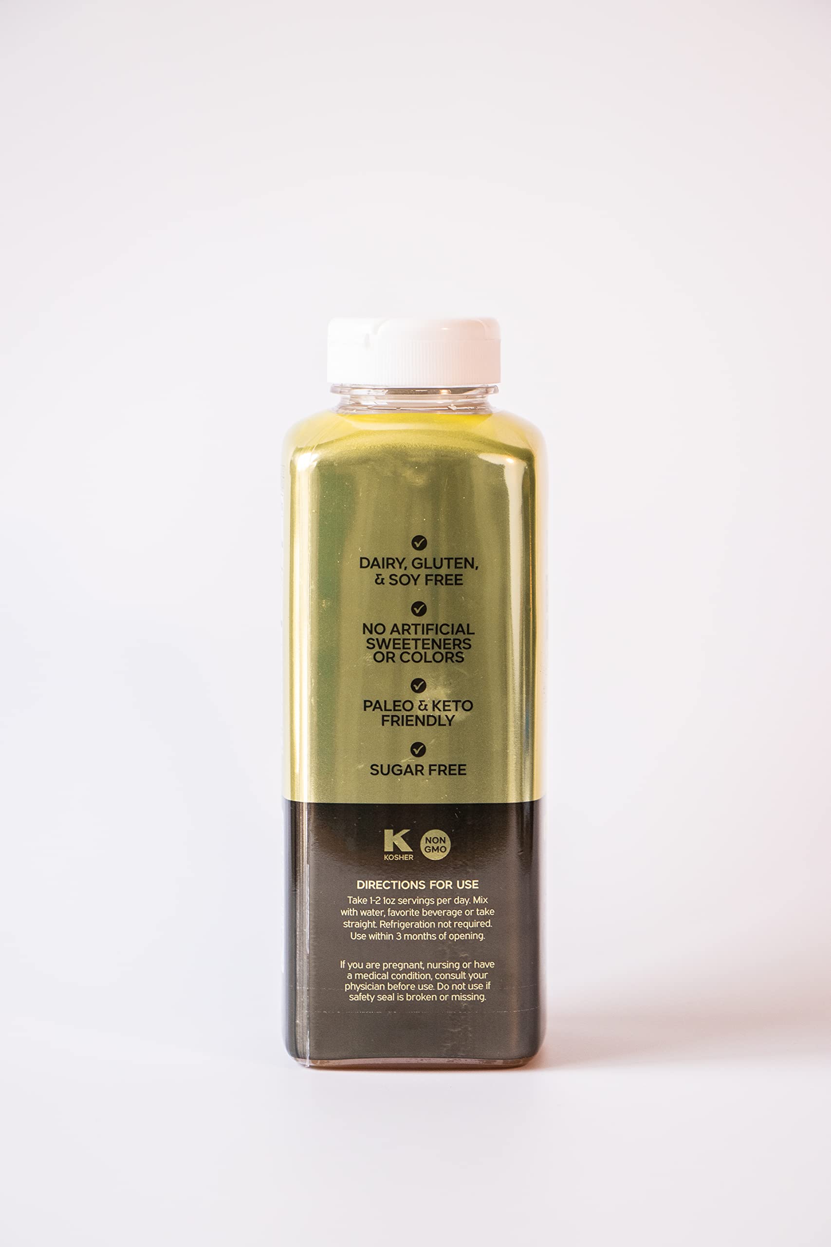 FULL BODY IMPACT Liquid Collagen bottle side view