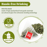FullChea Nettle Leaf Tea brewed in a cup