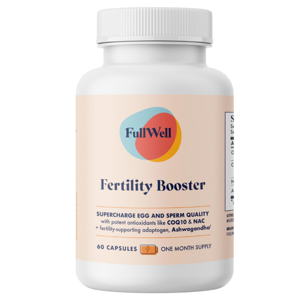 FullWell Fertility support 60 Capsules front view