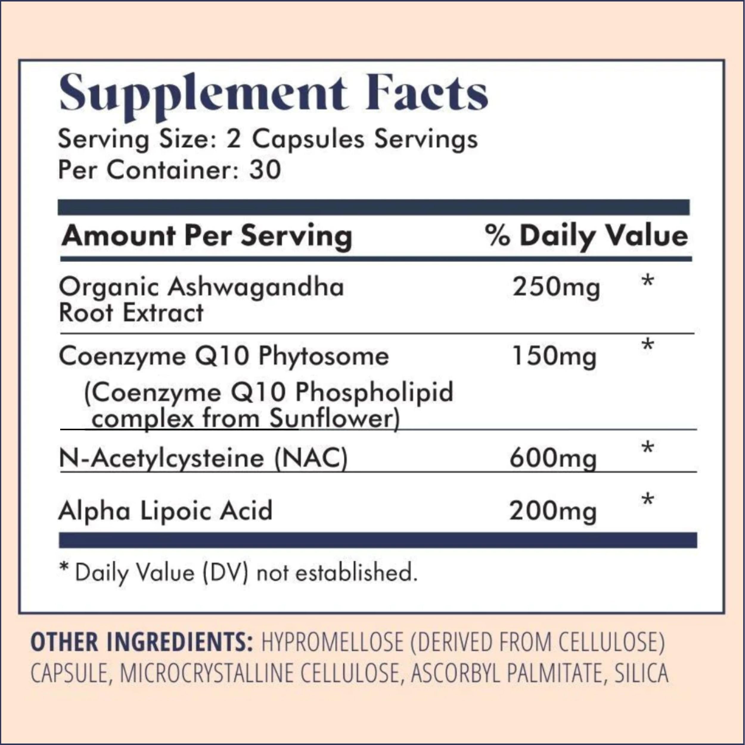 FullWell Fertility support 60 Capsules packaging