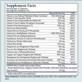 FullWell Men's Multivitamin bottle side view