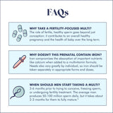 FullWell Men's Multivitamin bottle with a measuring spoon