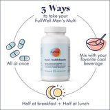 FullWell Men's Multivitamin packaging with ingredients list