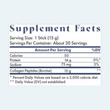 FullWell Unflavored Collagen Peptides Powder Stick Packs packaging