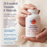 FullWell Women's Prenatal Multivitamin capsules close-up