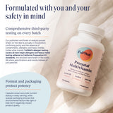FullWell Women's Prenatal Multivitamin capsules on a table