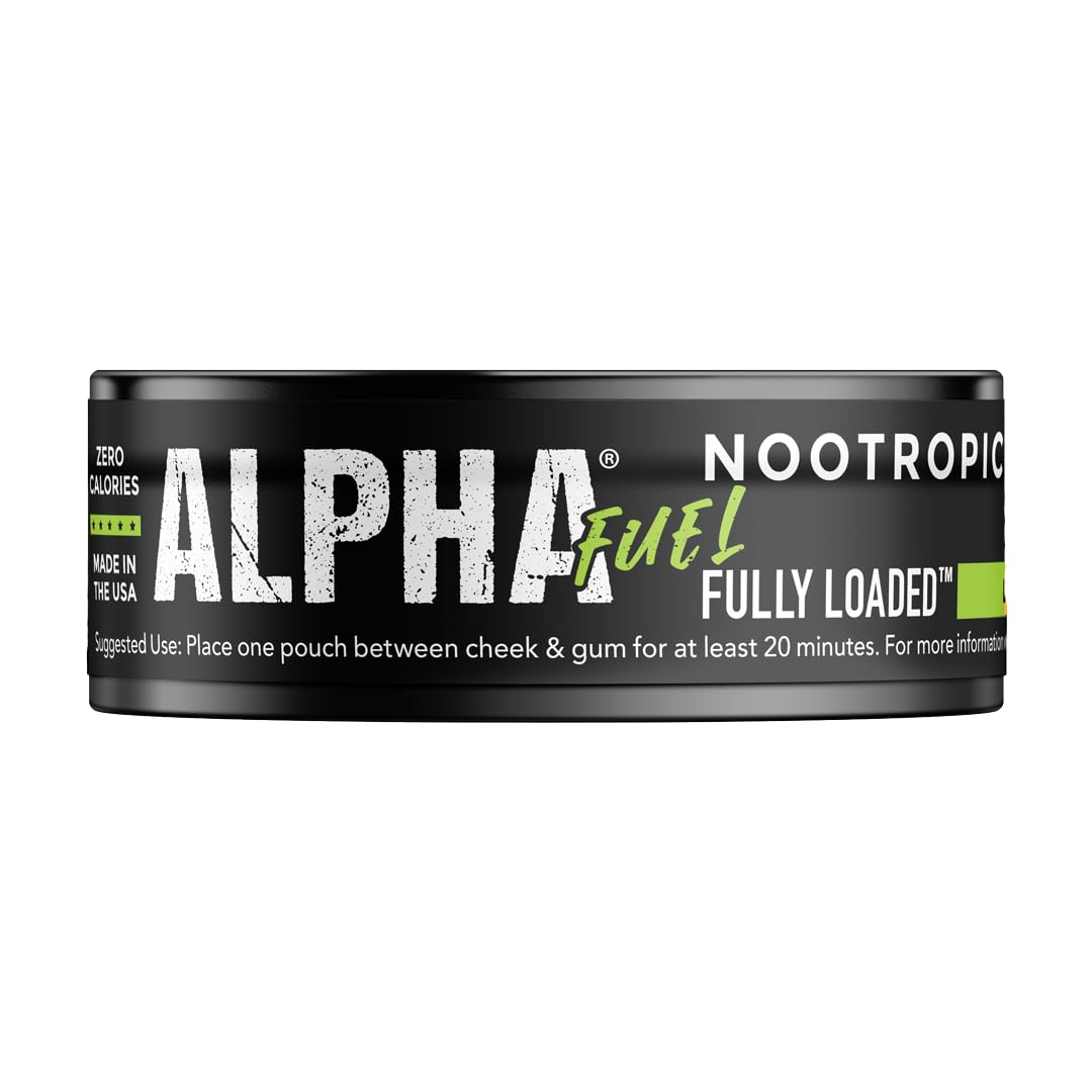 Fully Loaded Bullseye ALPHA Nootropic Pouches back view