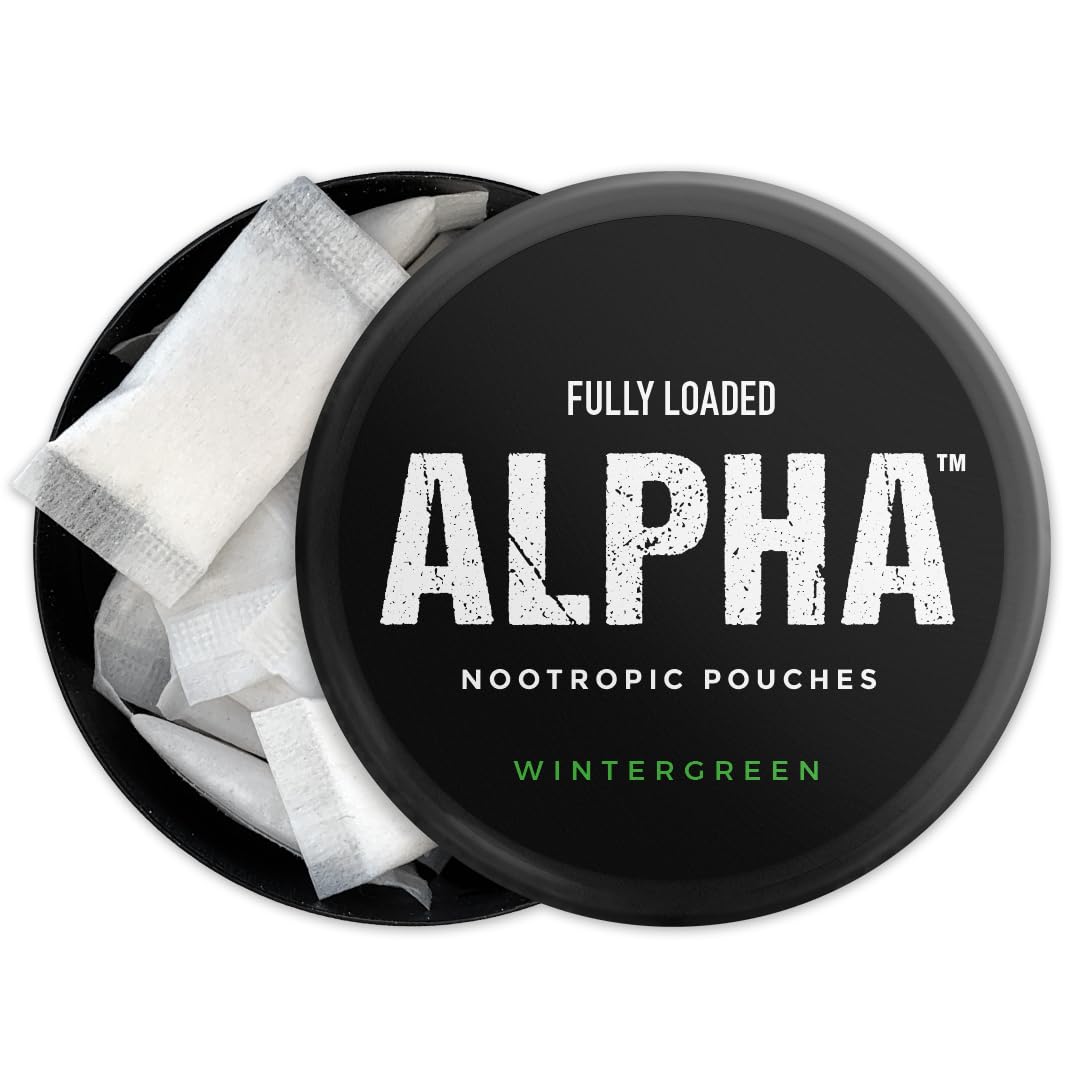 Fully Loaded Bullseye ALPHA Nootropic Pouches can back view