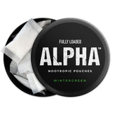 Fully Loaded Bullseye ALPHA Nootropic Pouches can back view