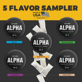 Fully Loaded Bullseye Alpha Nootropic Pouches can side view