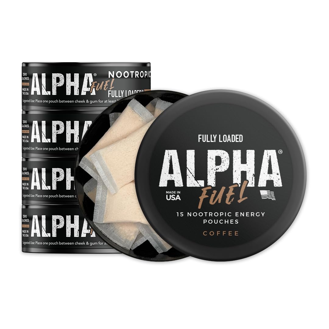 Fully Loaded Bullseye ALPHA Nootropic Pouches front view