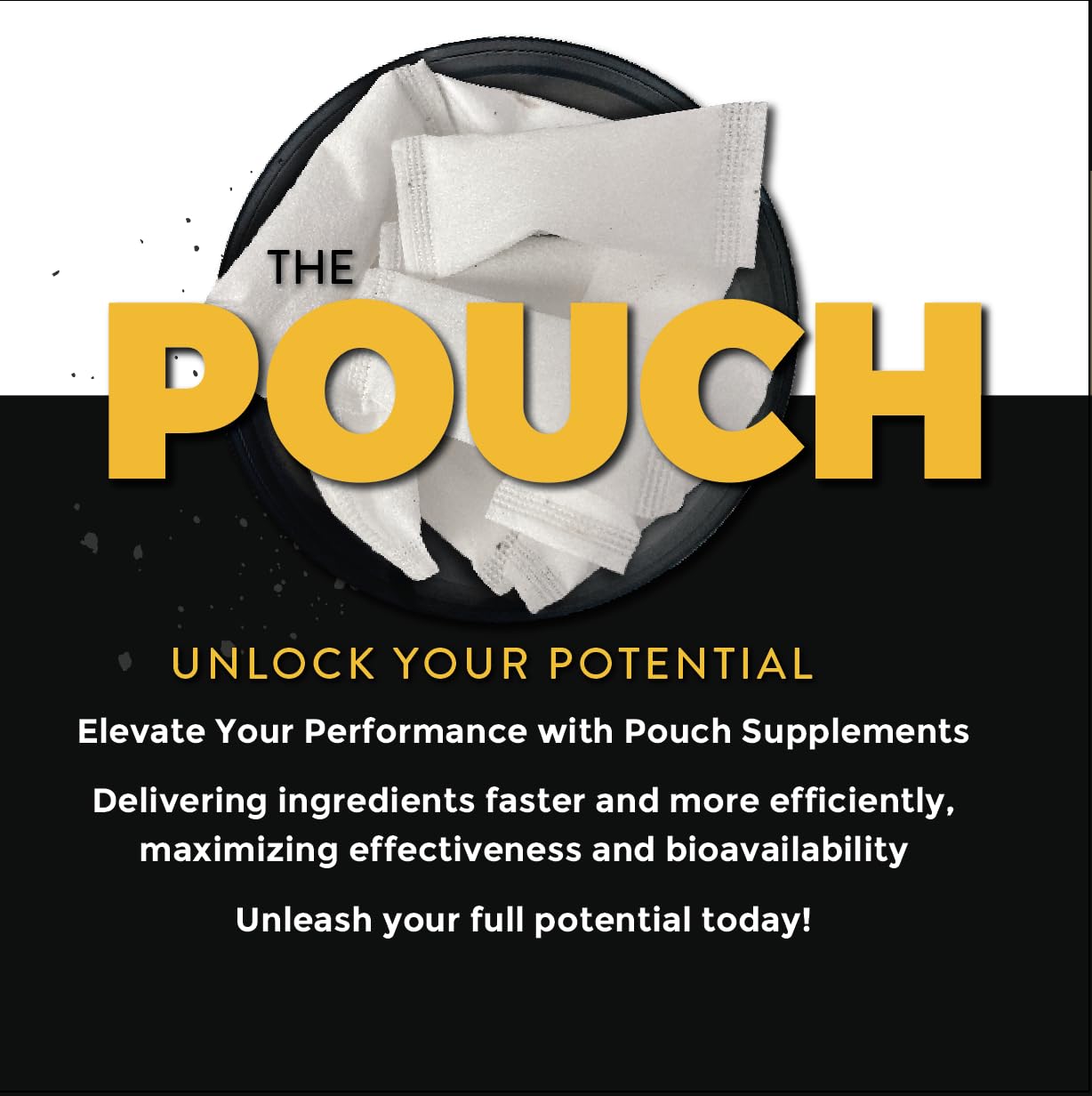 Fully Loaded Bullseye ALPHA Nootropic Pouches on a table