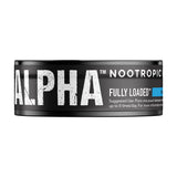 Fully Loaded Bullseye ALPHA Nootropic Pouches on a table