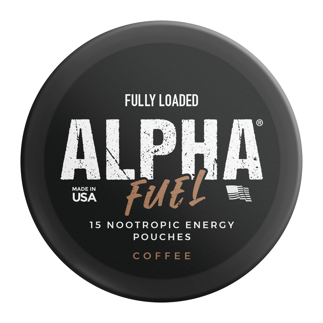 Fully Loaded Bullseye ALPHA Nootropic Pouches on a table