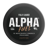 Fully Loaded Bullseye ALPHA Nootropic Pouches on a table