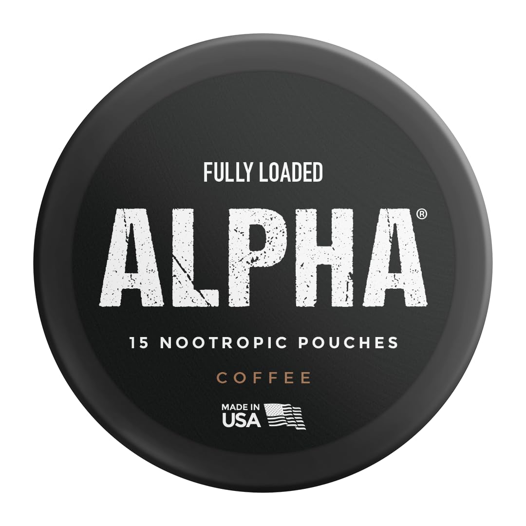 Fully Loaded Bullseye ALPHA Nootropic Pouches opened