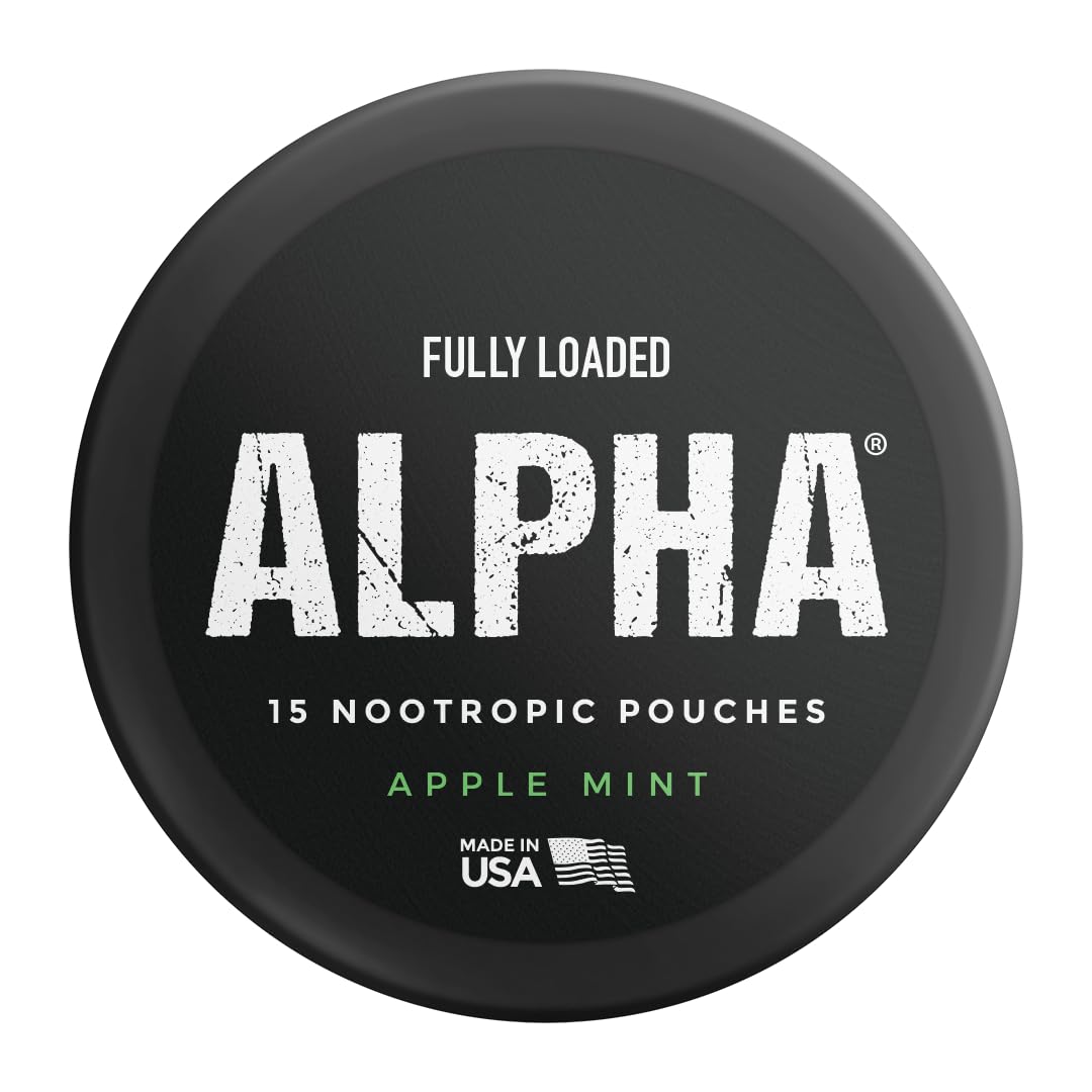 Fully Loaded Bullseye ALPHA Nootropic Pouches opened showing contents