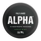 Fully Loaded Bullseye ALPHA Nootropic Pouches opened showing contents