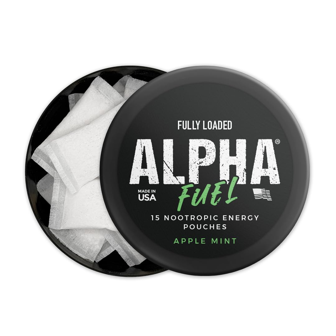 Fully Loaded Bullseye ALPHA Nootropic Pouches side view