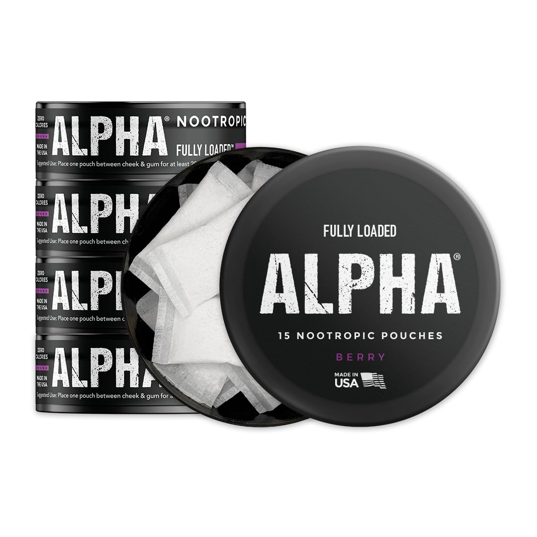 Fully Loaded Bullseye Nootropic Pouches 5 Pack front view